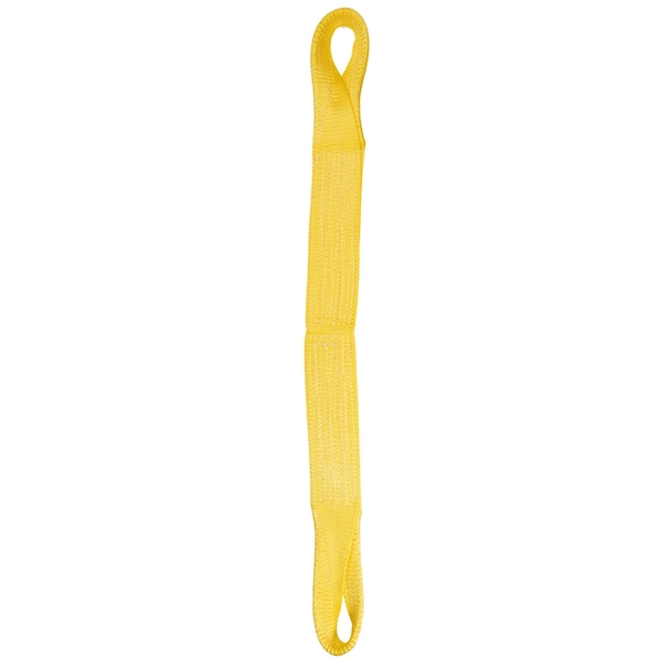 Nylon Lifting Sling - Twisted Eye & Eye - 3" x 8' - 3-ply